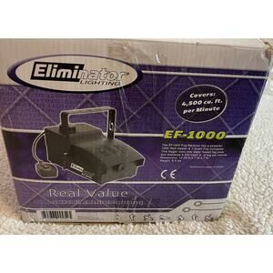 Eliminator Lighting EF-1000 Watt Mobile Fog Machine New